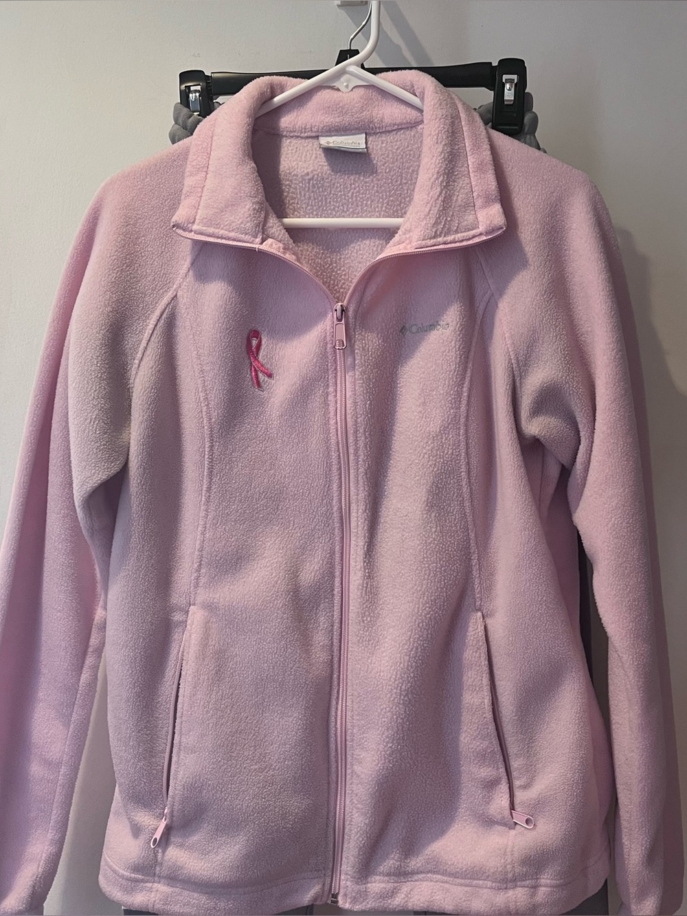 Columbia Light Pink Fleece Jacket